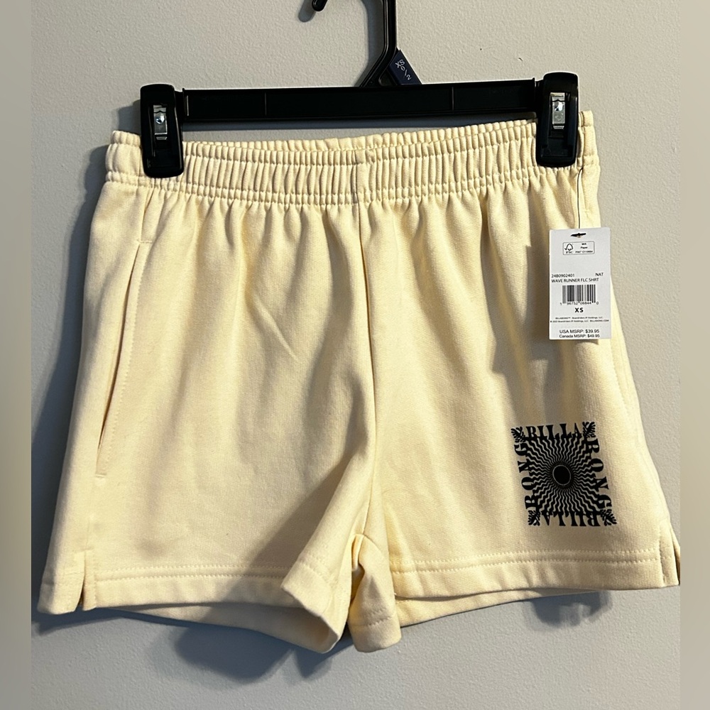 Billabong shorts brand new with tags. Has a simple design on the front.